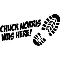Chuck Norris was here 2-tarra