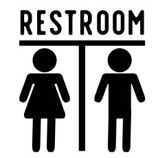 Restroom Women/Men -tarra