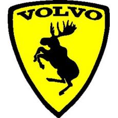 Volvo Moose musta/keltainen