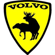 Volvo Moose Love musta/keltainen
