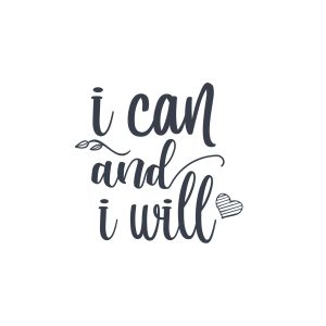 I Can And I Will -tarra