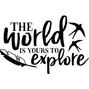The World Is Yours To Explore-tarra