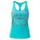 Better Bodies Printed T-back Turkoosi